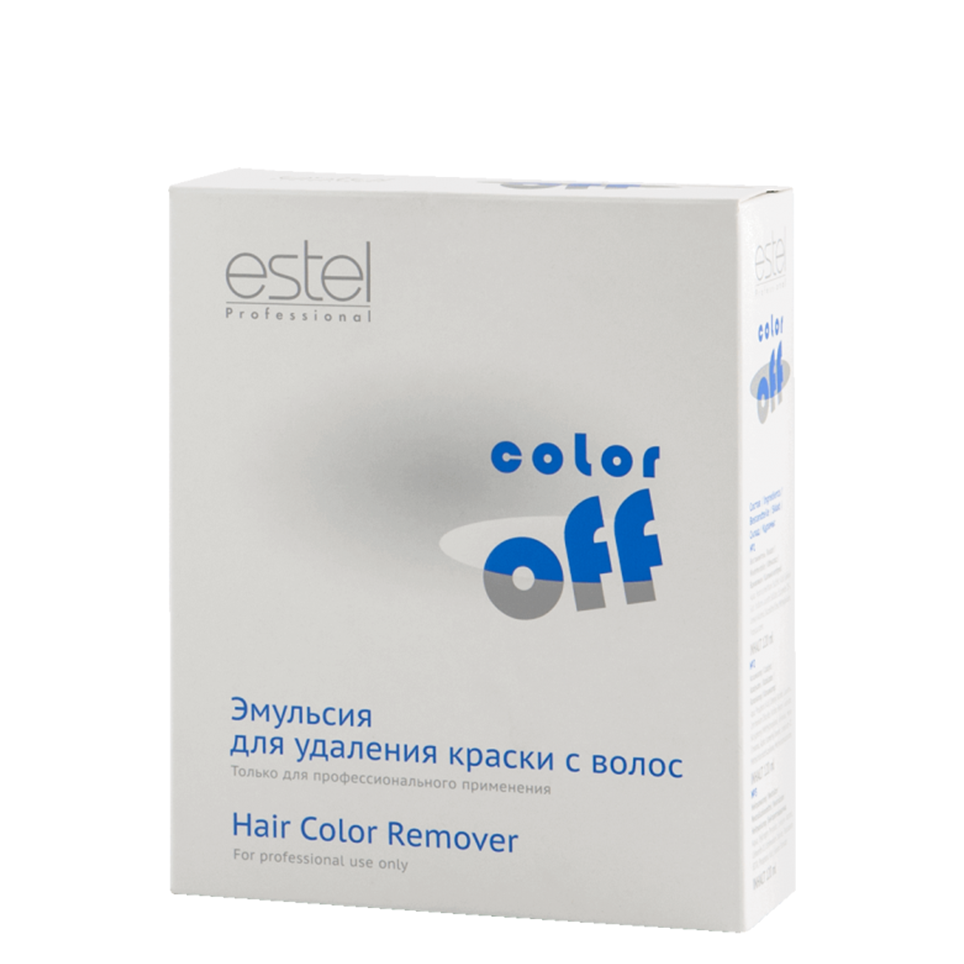 Estel Эмульсия COLOR off для удаления краски с волос, 3*120мл