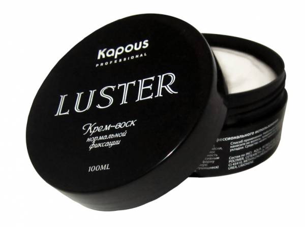 Kapous Крем-воск для волос нормальной фиксации ''Luster'' Kapous 100 мл