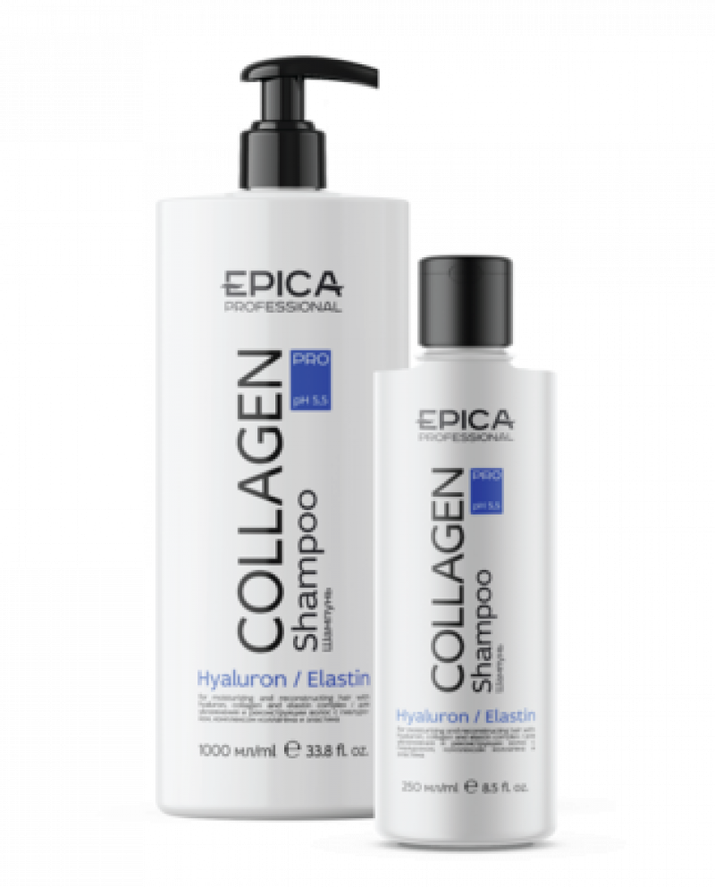 EPICA Кондиционер COLLAGEN для увлажнения и реконструкции волос с гиалуроном 1000 мл