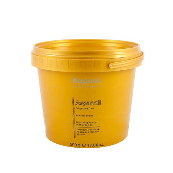 Kapous Arg Обесцвечивающий порошок для волос с маслом арганы. 500 гр
