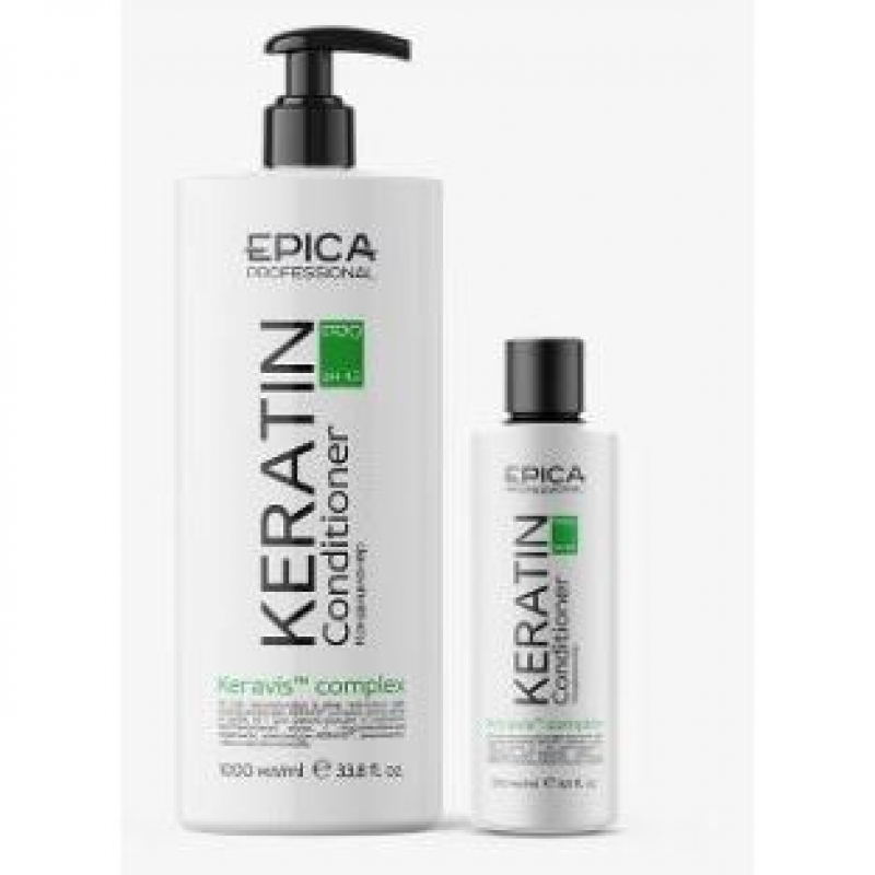 EPICA Кондиционер"KERATIN PRO" для реконструкции и глубокого восстановления волос 1000 мл