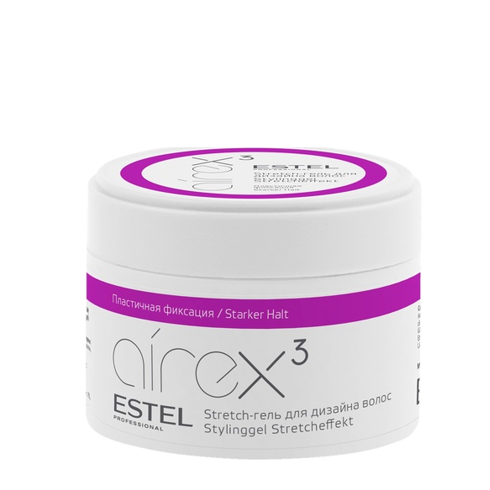 Estel AIREX Стрейч-гель AIREX для дизайна волос-пластичная фиксация, 65 мл