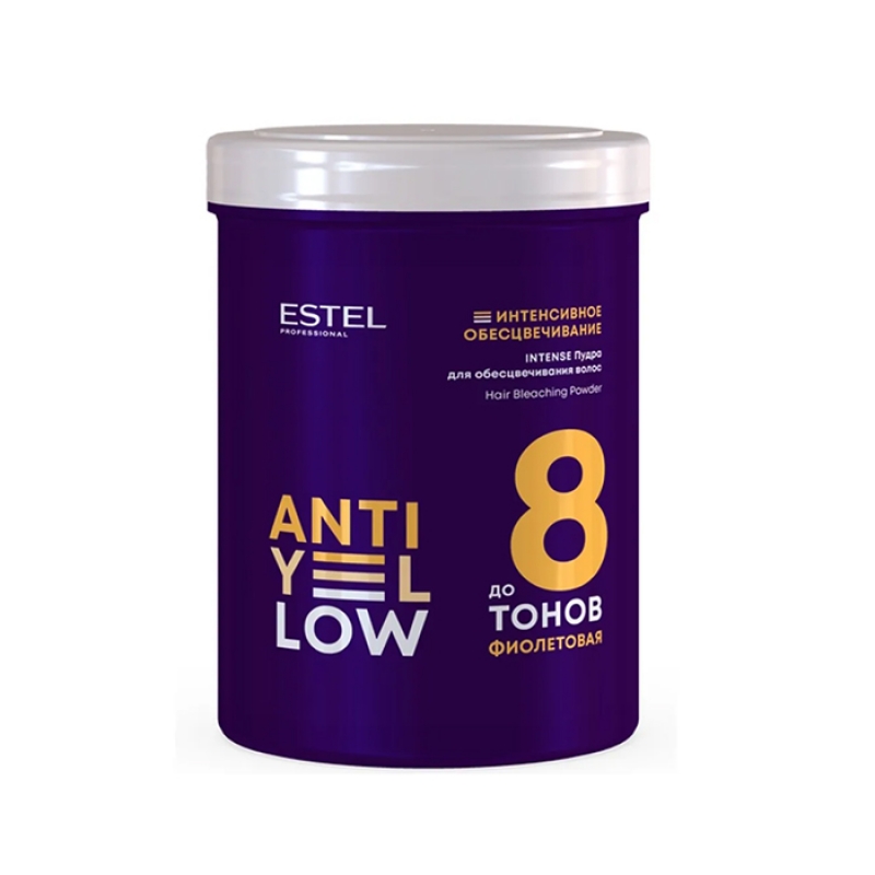 Estel Пудра для обесцвечивания волос до 8 тонов ANTI-YELLOW INTENSE 500 г