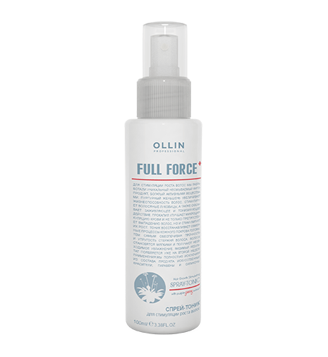 OLLIN Full Force Спрей-тоник для стимуляции роста волос 100мл.